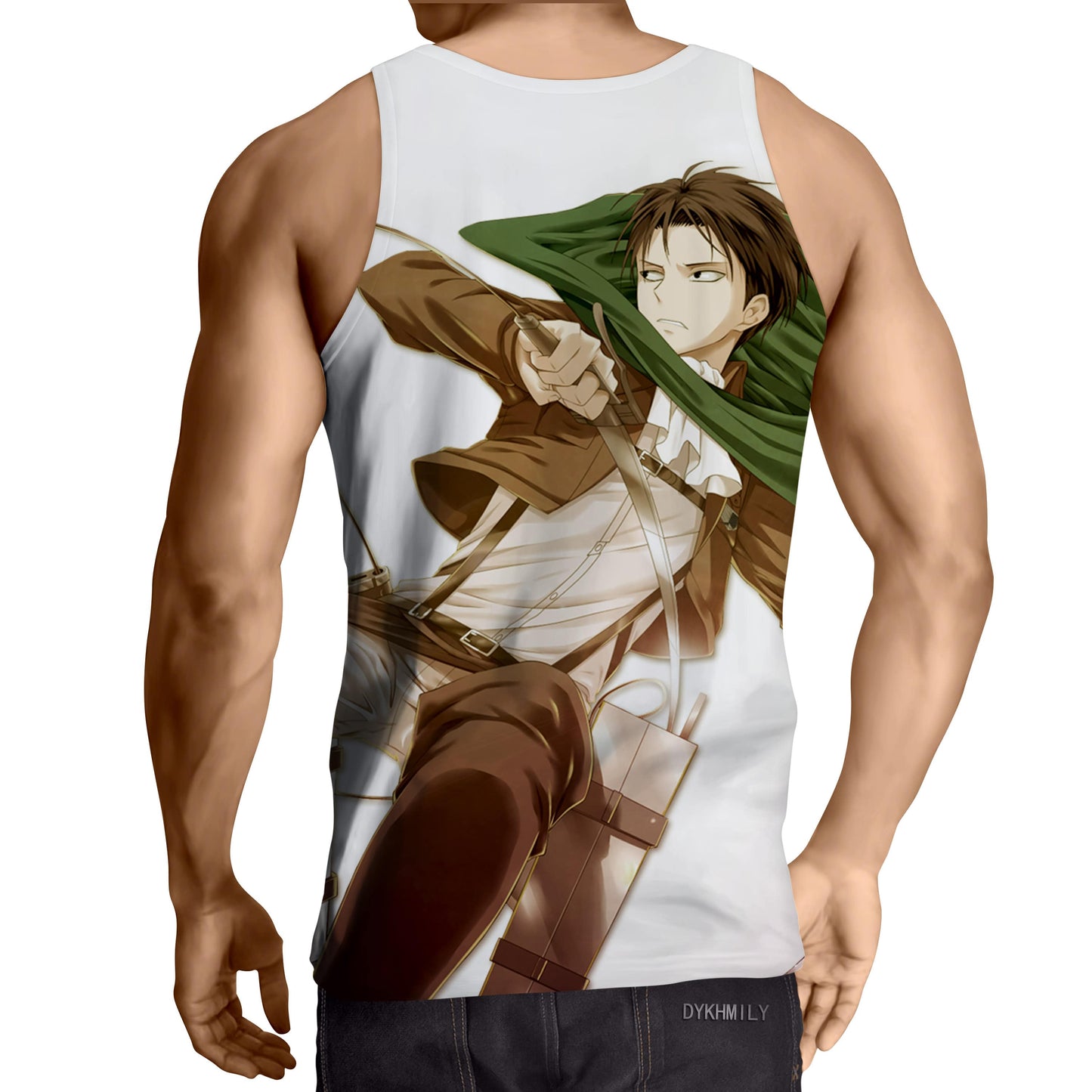 Attack on Titan Captain Levi-Tank Top - Anime Wise