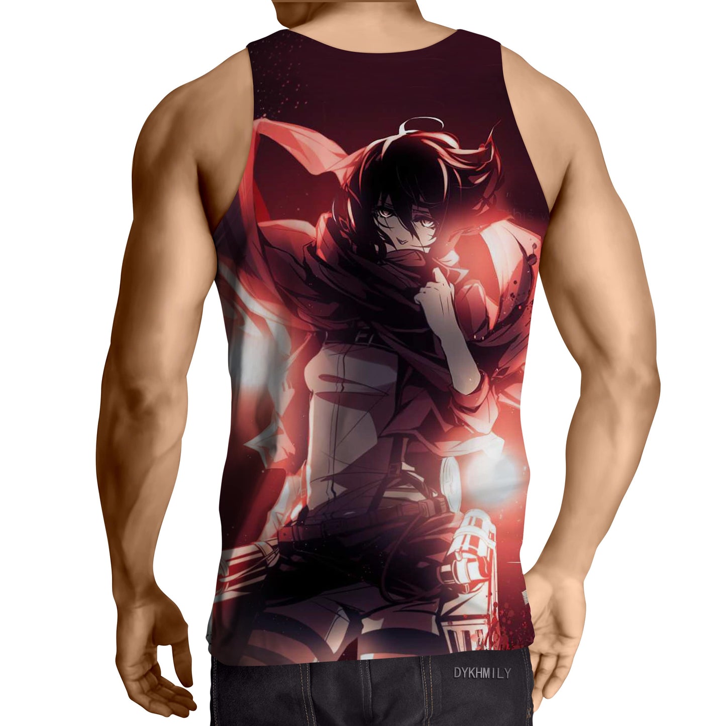 Attack on Titan Mikasa Ackerman Tank Top - Anime Wise