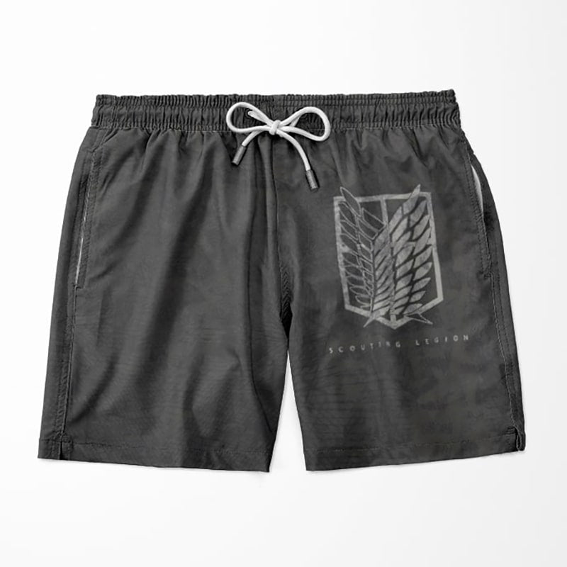 Shingeki no Kyojin Wings Of Freedom Ash Style Attack On Titan Shorts