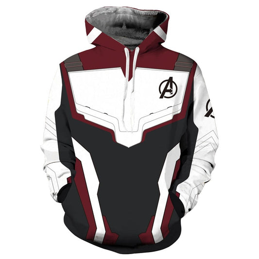 Avengers Endgame Sleek Line Trendy Pullover Hoodie