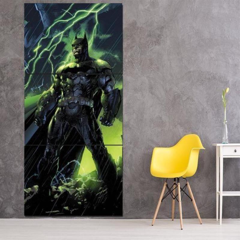 Batman 3D Printed Framed Canvas