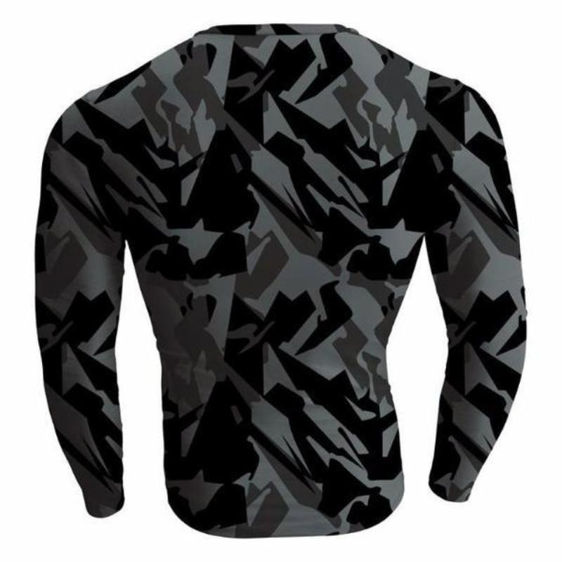 Batman Camoflouge 3D Printed Batman Long Sleeve Shirt - Anime Wise