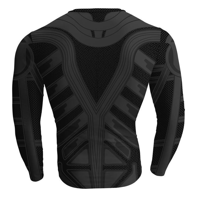 Batman Darkskin 3D Printed Batman Long Sleeve Shirt - Anime Wise