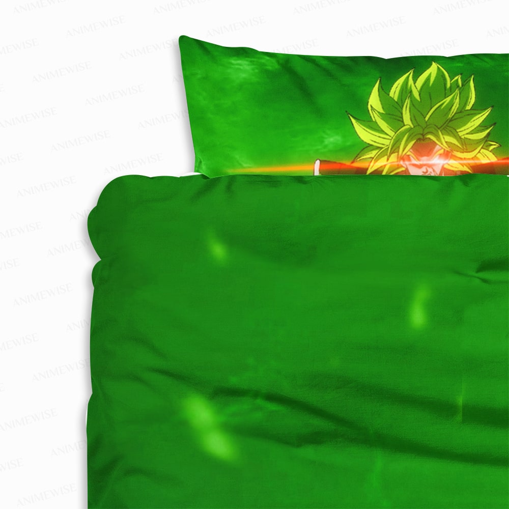 Broly Super Saiyan Universe Blend Comforter Set Bedding