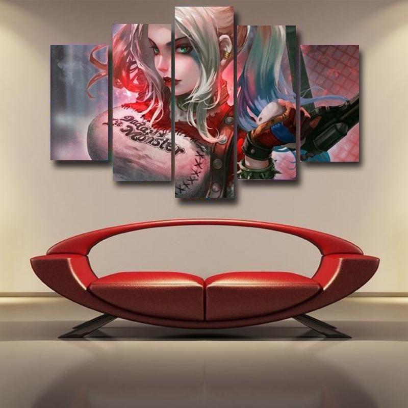 Harley Quinn Canvas Art
