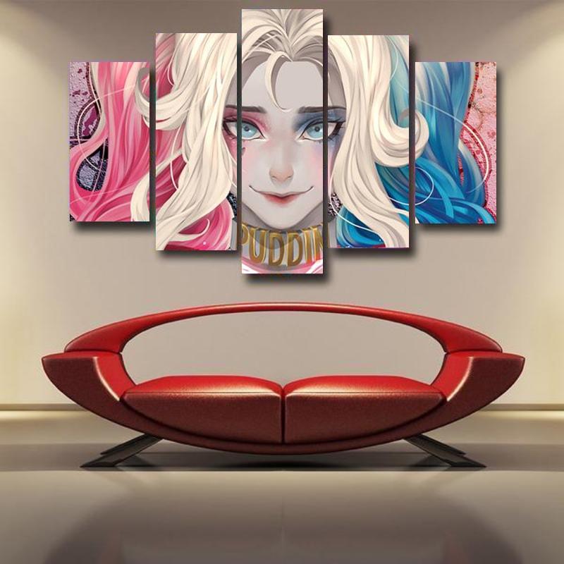 Harley Quinn Canvas Art