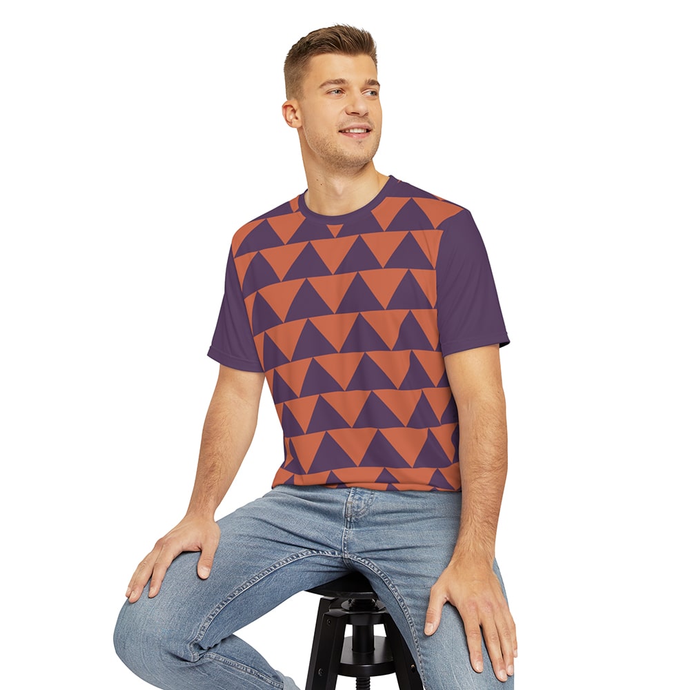 Caesar Zeppeli JoJo's Bizarre Adventure Pattern T-Shirt