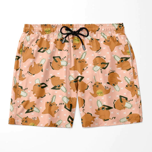Chainsaw Man Pochita Chainsaw Devil Shorts
