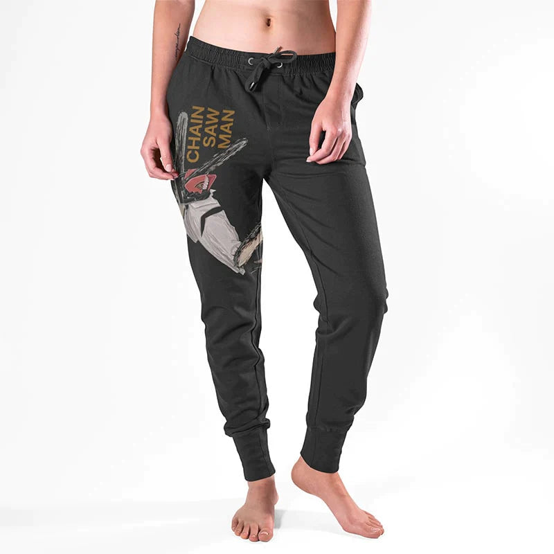 Chainsaw Man Smoky Sketch Denji Sweatpants Joggers