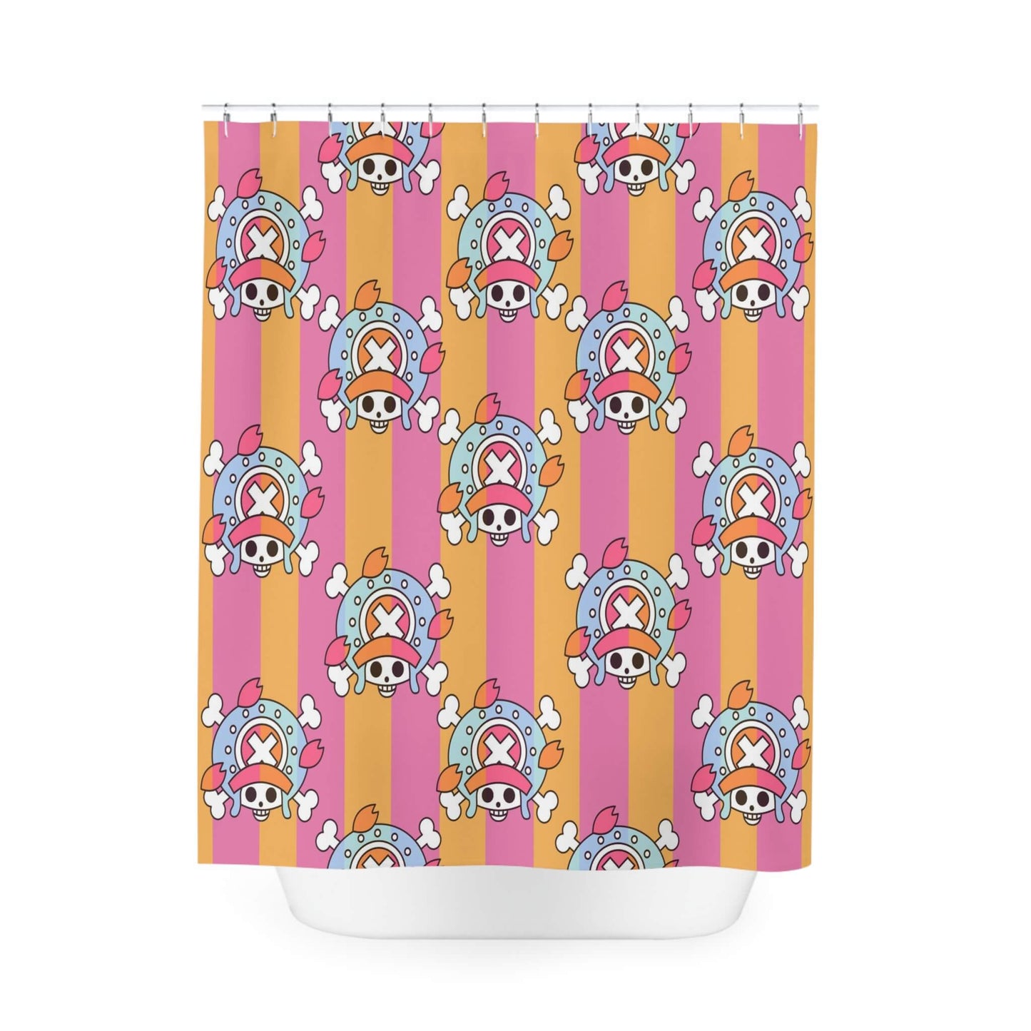 Tony Tony Chopper One Piece Pattern Shower Curtains