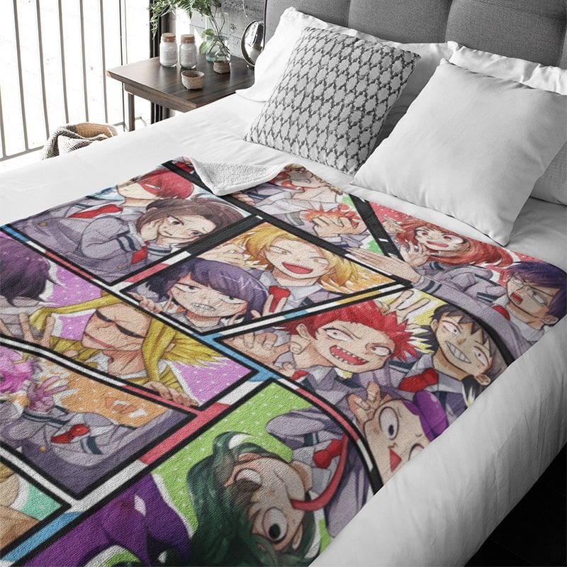 Class 1-A My Hero Academia Blanket-My Hero Academia-Blanket,My Hero Academia,My Hero Academia Blanket