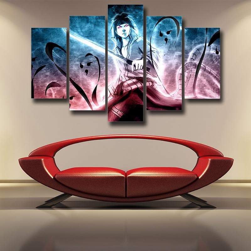 Cool Sasuke Naruto 3D Printed Naruto Canvas-Naruto-Canvas,MultiColor,Naruto