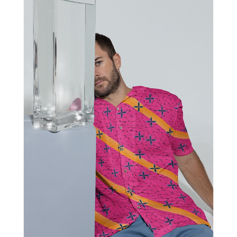 Oiran Blood Demon Art Pattern Hawaiian Shirt