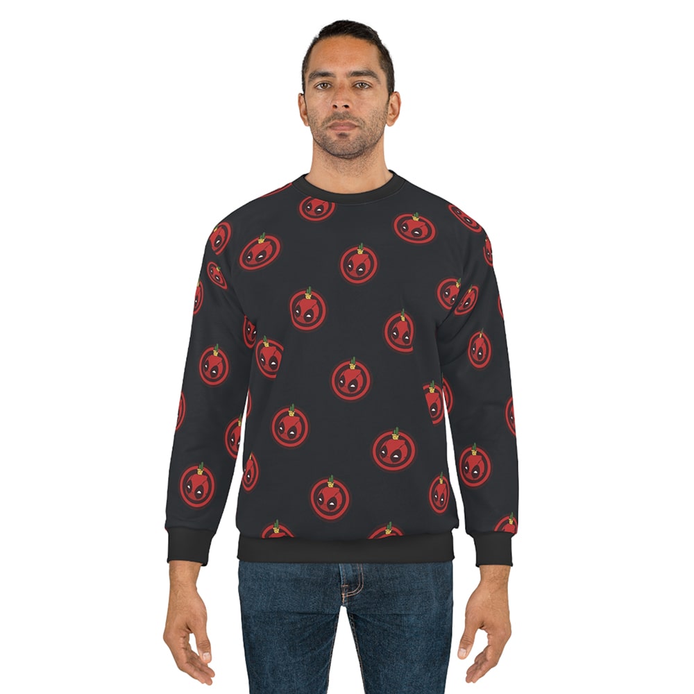 Deadpool Chibi Minions Pattern Sweatshirt