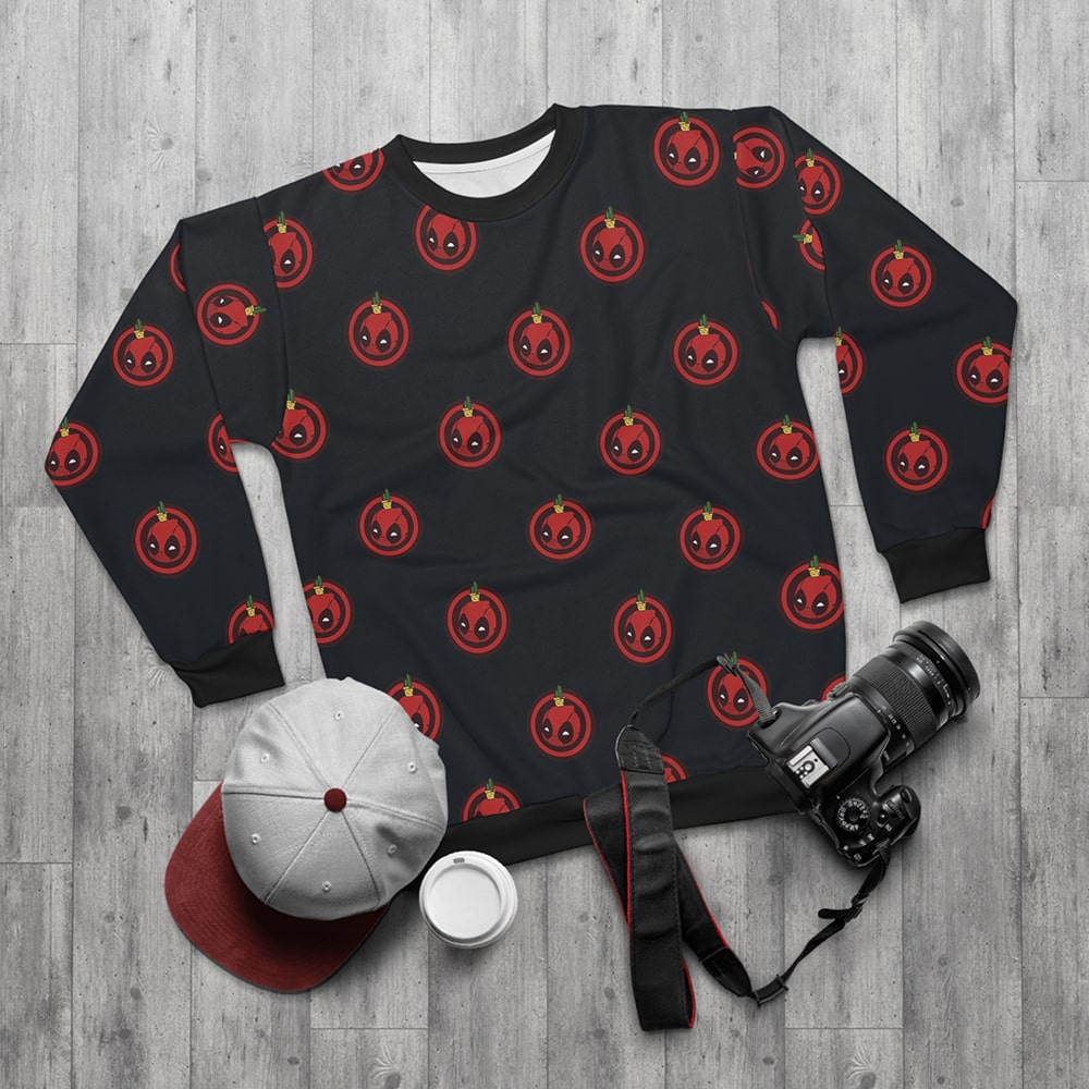 Deadpool Chibi Minions Pattern Sweatshirt