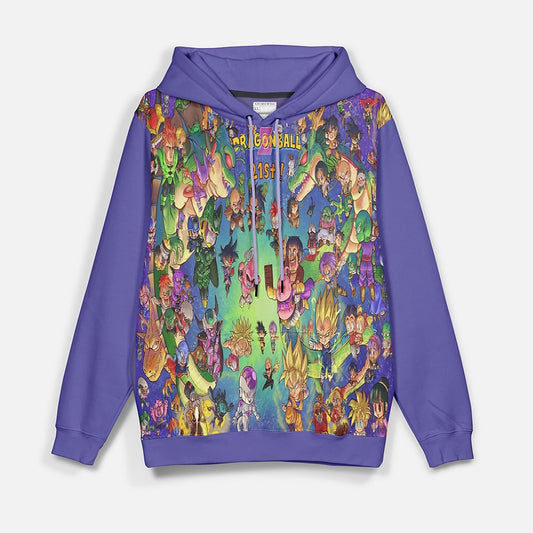 Dragon Ball Super Saiyan Universe Pullover Hoodie