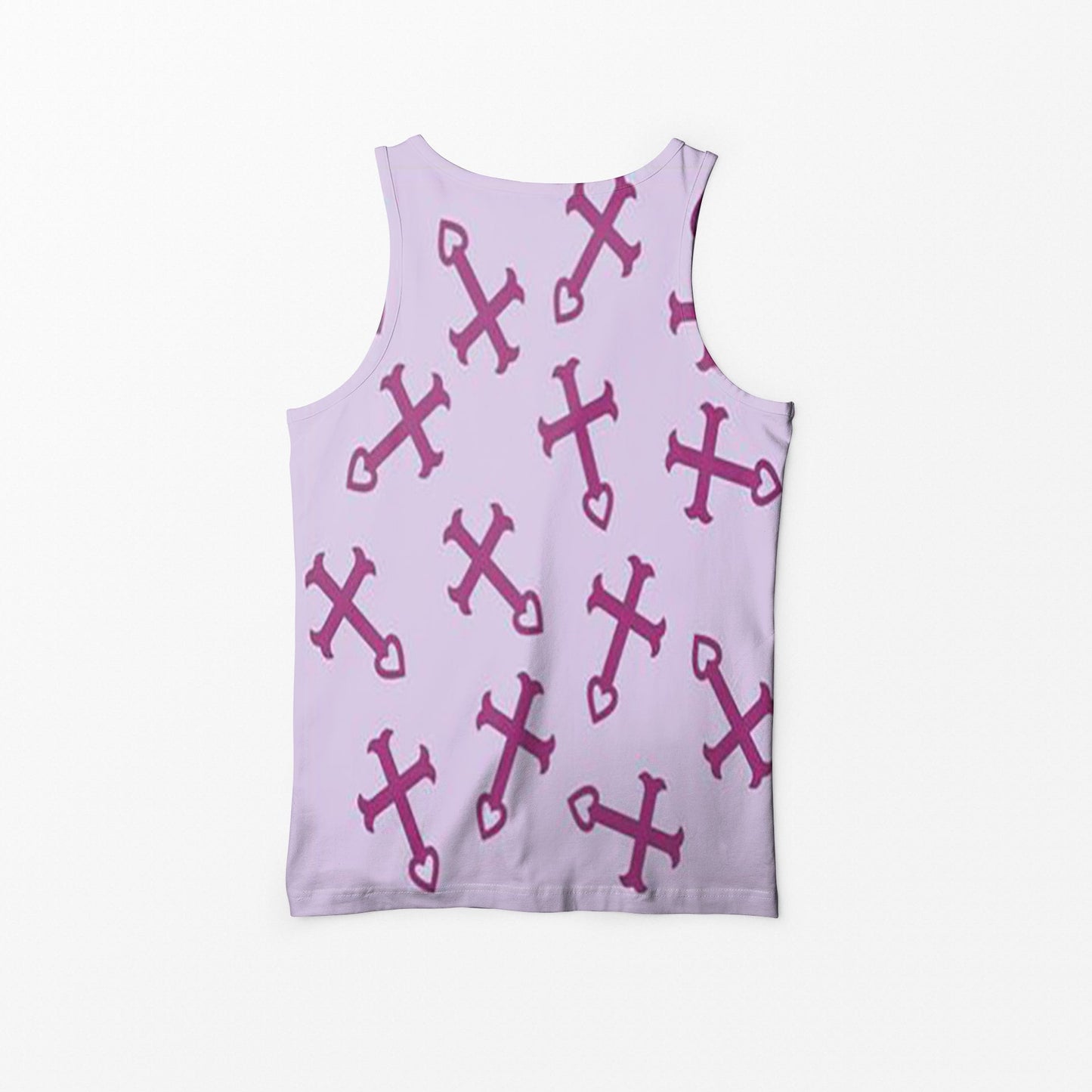 Erza Scarlet Pattern Fairy Tail Tank Top