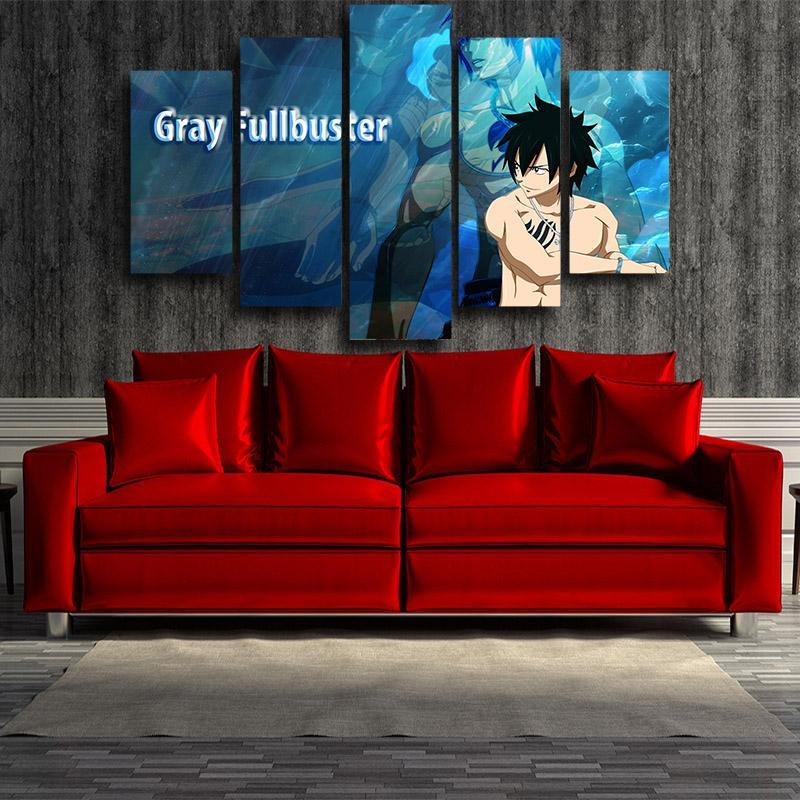Gray Fullbuster Fairy Tail Canvas 3D Printed