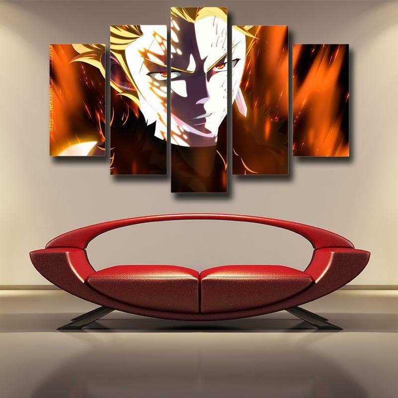 Fairy Tail Canvas 3D Printed Laxus Dreyar