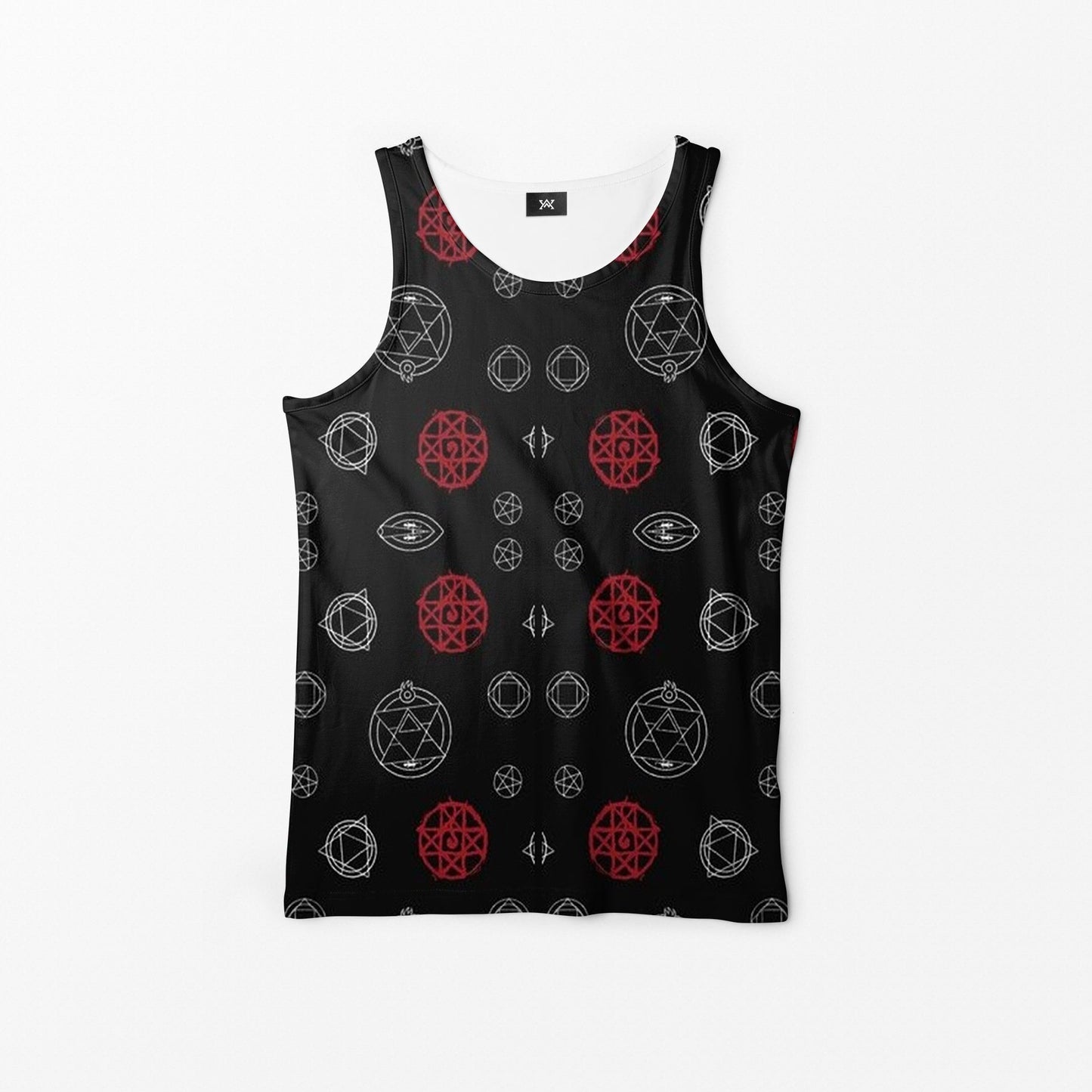 Fullmetal Alchemist Transmutation Pattern Dark Print Tank Top