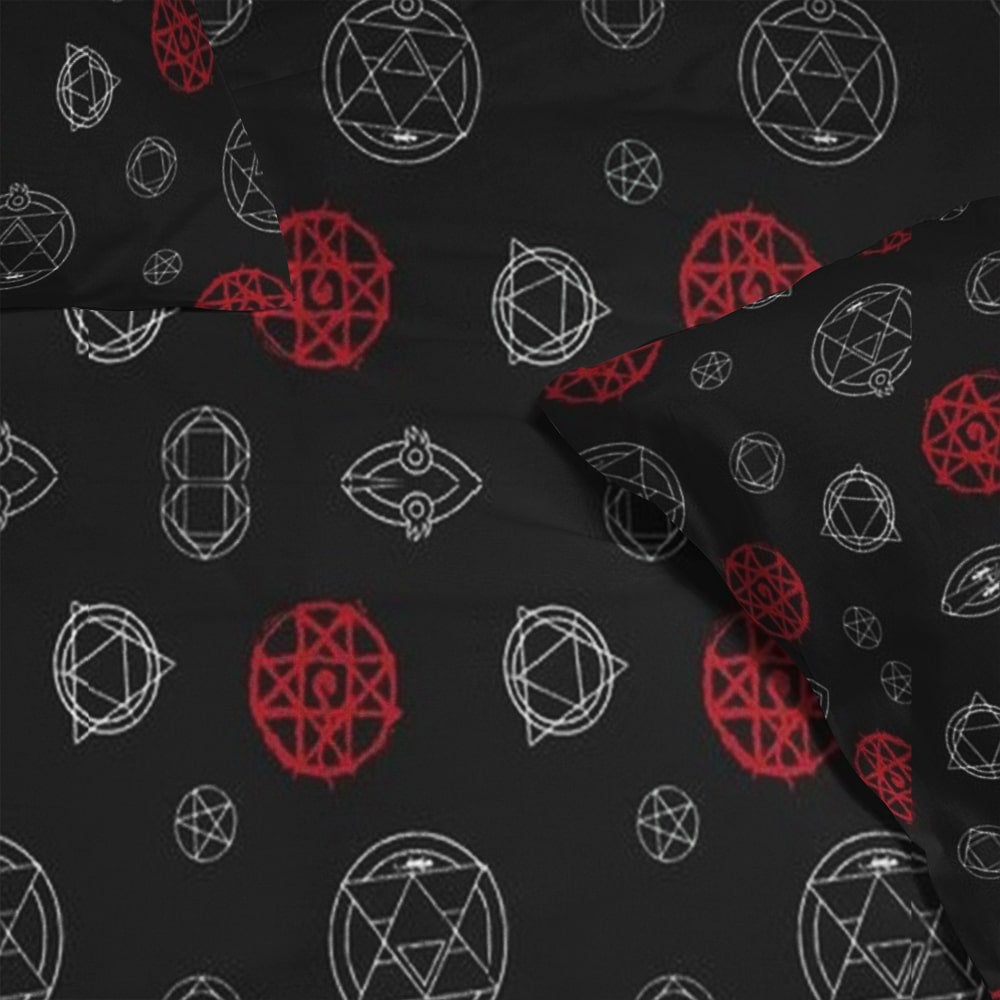Fullmetal Alchemist Patterns All Over Print Duvet Cover Bedding
