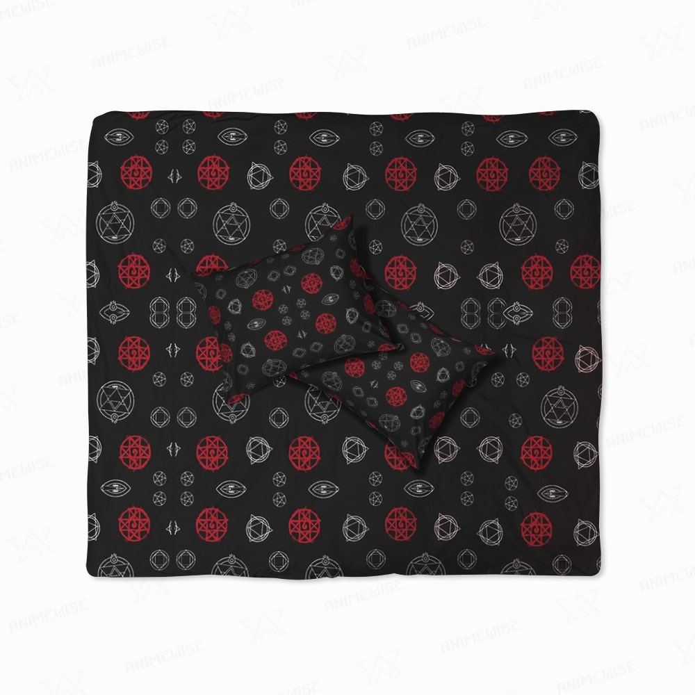 Fullmetal Alchemist Patterns All Over Print Duvet Cover Bedding