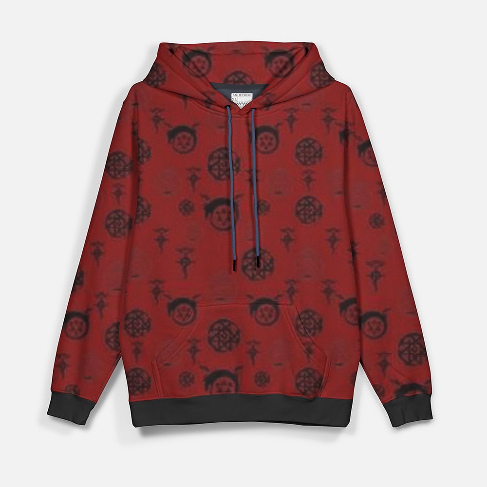 Fullmetal Alchemist Transmutation Circle Pattern Pullover Hoodie