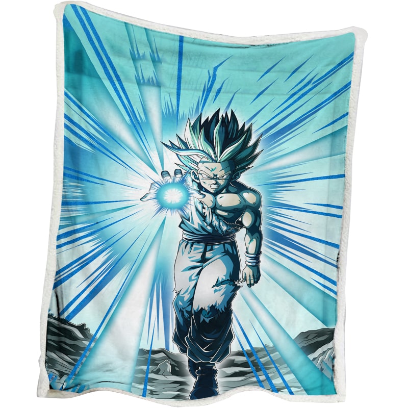 Dragon Ball Gohan SSJ2 Saiyan Energy Blanket