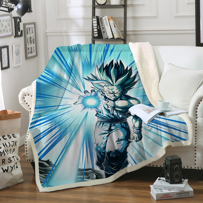 Dragon Ball Gohan SSJ2 Saiyan Energy Blanket