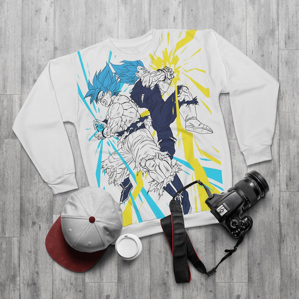 Goku Vegeta Super Saiyan Dragon Ball Sweatshirt