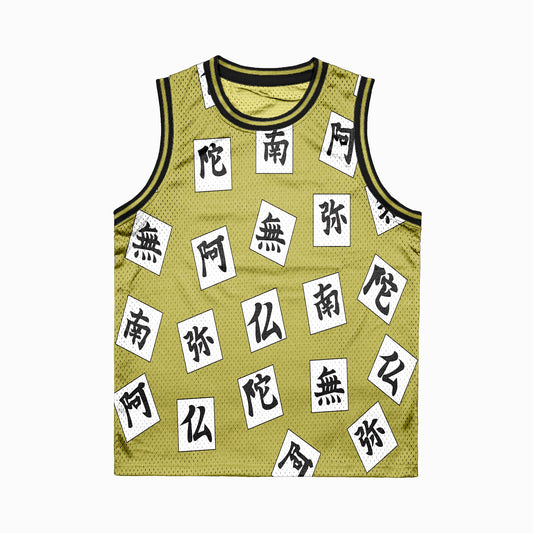 Gyomei Stone Pillar Demon Slaying Corps Basketball Jersey