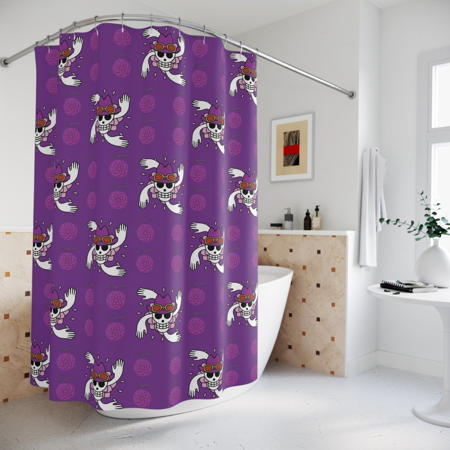 Nico Robin Hana Hana no Mi One Piece Shower Curtains