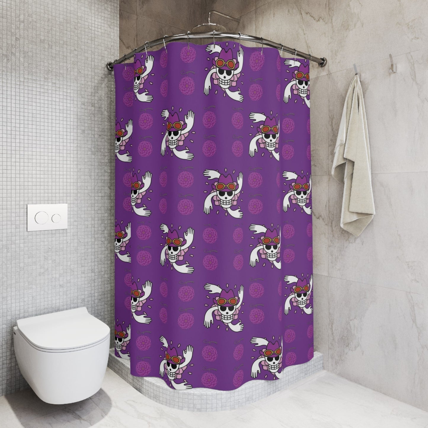 Nico Robin Hana Hana no Mi One Piece Shower Curtains