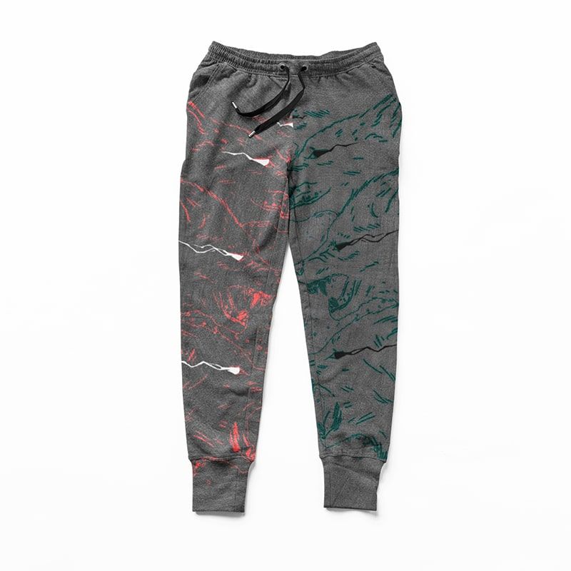 Hell Hounds All Over Brushed Jujutsu Kaisen Sweatpants Joggers-Joggers-Activewear,Joggers,Jujutsu Kaisen,Jujutsu Kaisen Joggers,Sweatpants