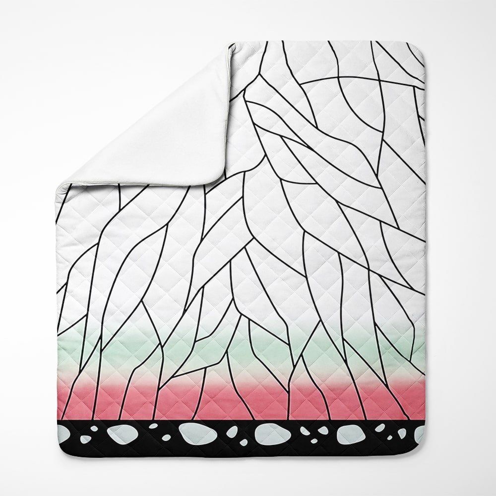 kocho Shinobu Insect Hashira Demon Slayer Bedspread Quilt Set