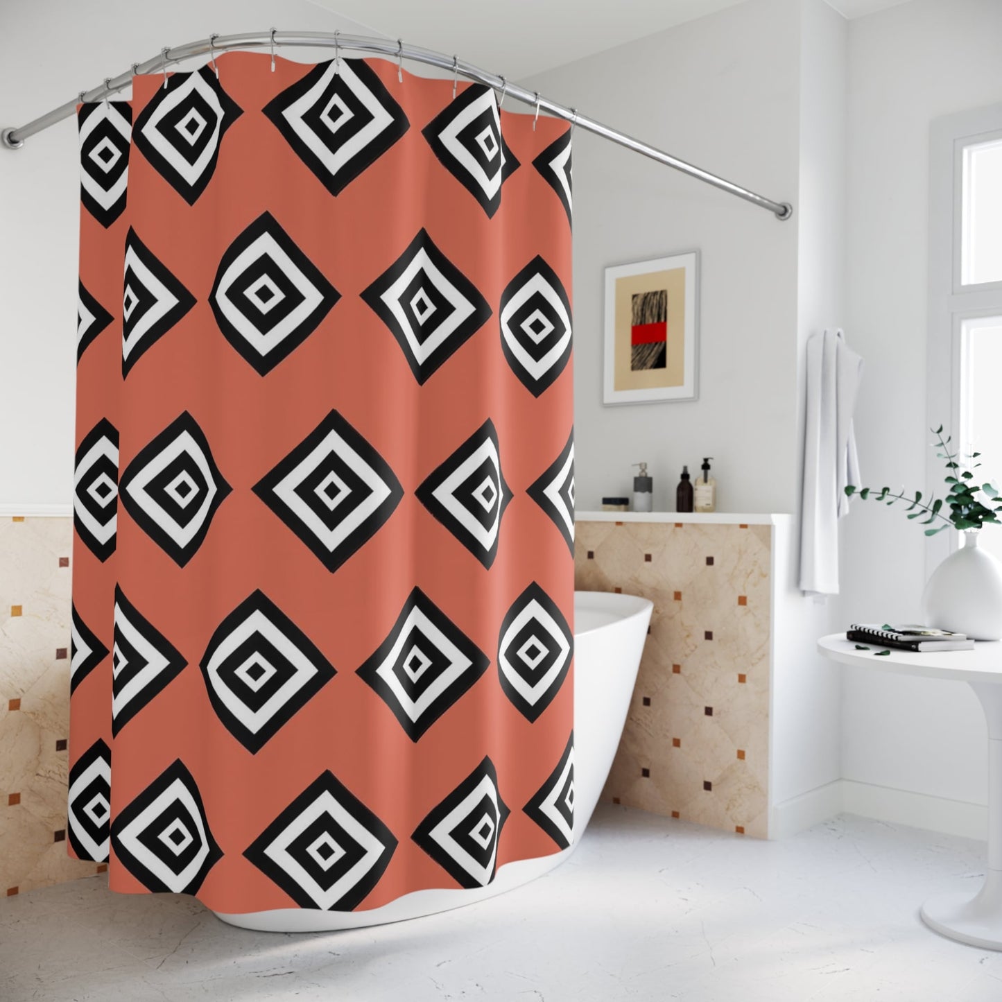Jinbei First Sun of The Sea One Piece Shower Curtains