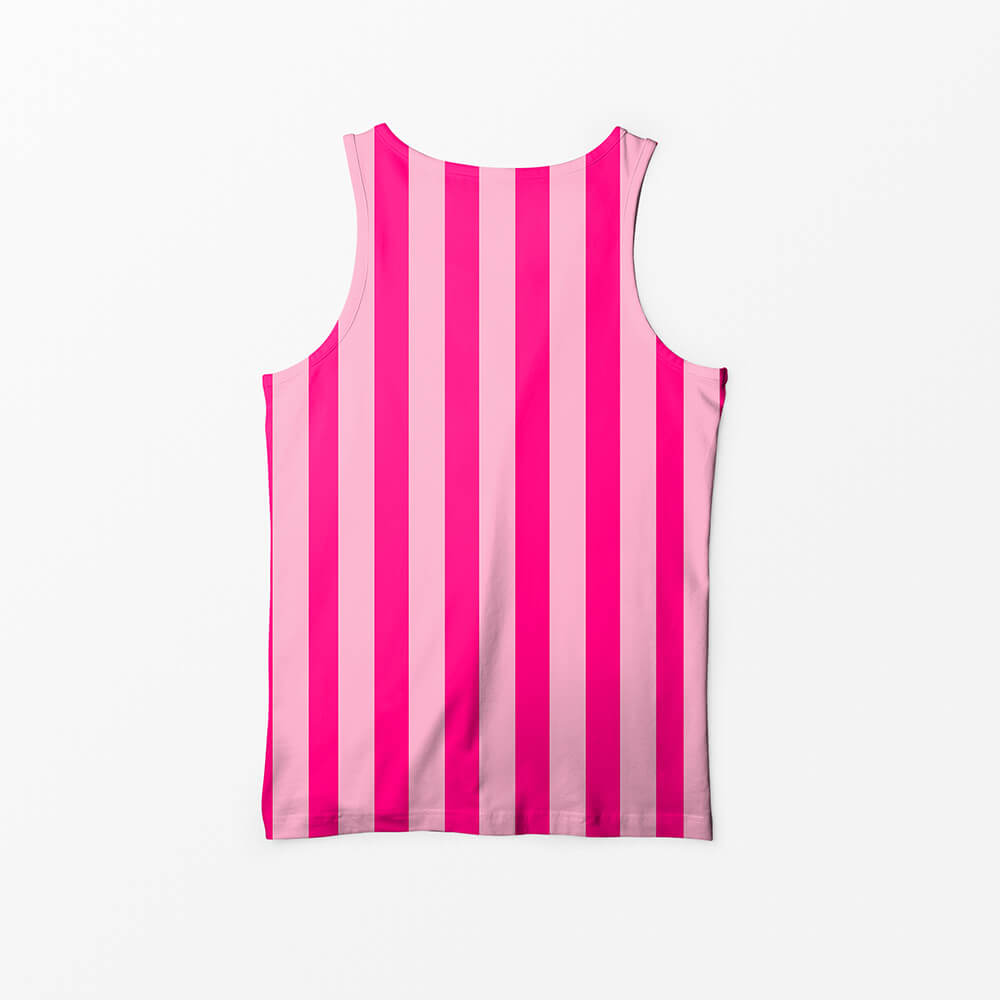Jinx Arcane Stripes Pattern Tank Top
