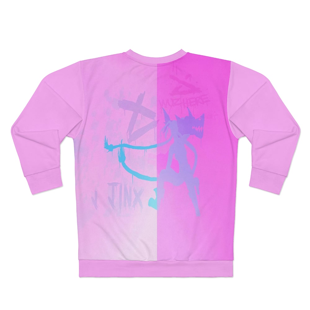 Jinx Color Overlap Arcane Sweatshirt