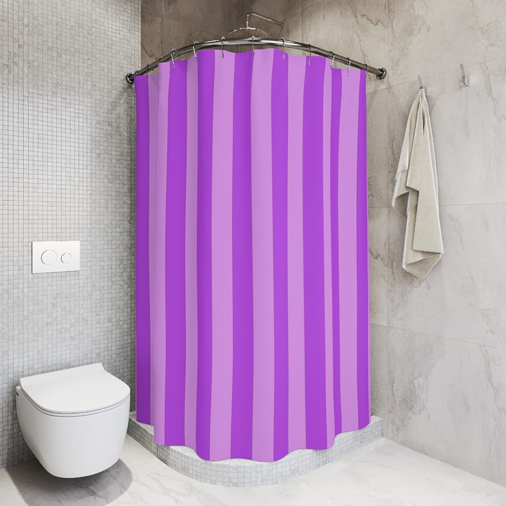 Jinx Arcane Pattern League of Legends Shower Curtains