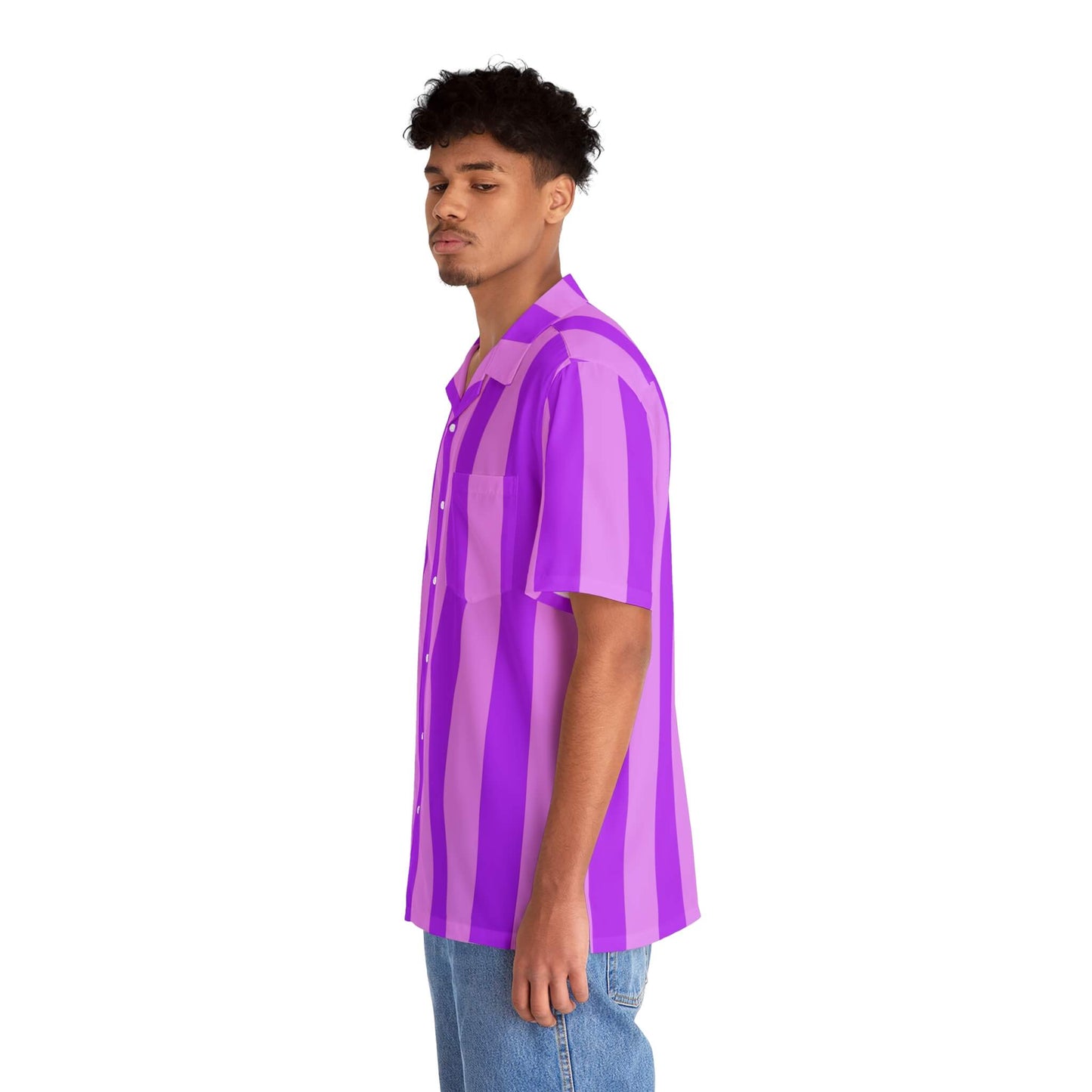Jinx Stripe Arcane Hawaiian Shirt