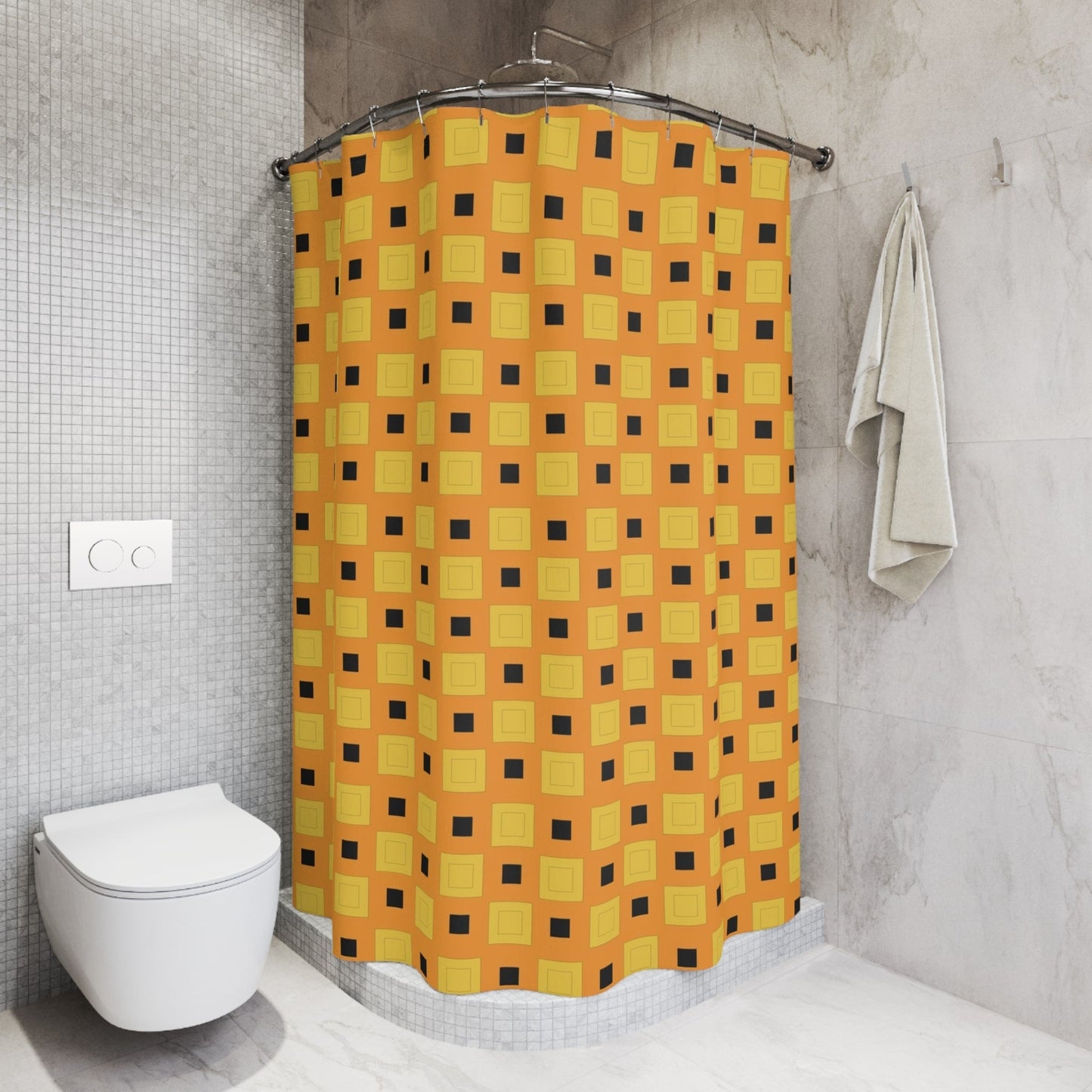 Narancia Ghirga Pattern JoJo's Bizarre Adventure Shower Curtains