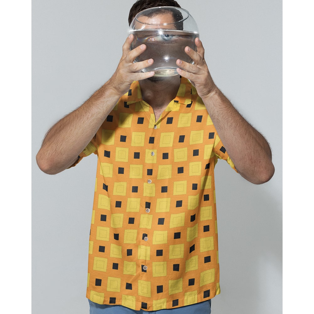 JoJo Uno Arancia JJBA Pattern Hawaiian Shirt