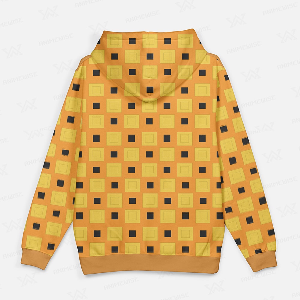 JoJo Uno Arancia JJBA Pattern Pullover Hoodie
