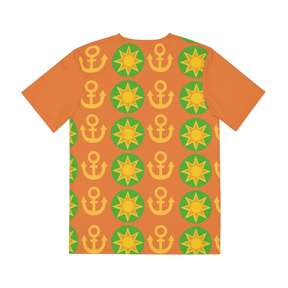 JoJo's Bizarre Adventure Jotsuke Higashikata Emblem Pattern T-Shirt