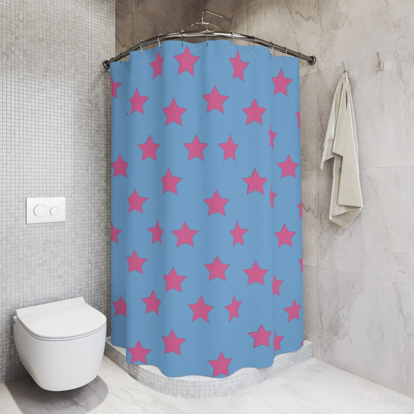 Johnny Joestar Pattern JoJo's Bizarre Adventure Pattern Shower Curtains