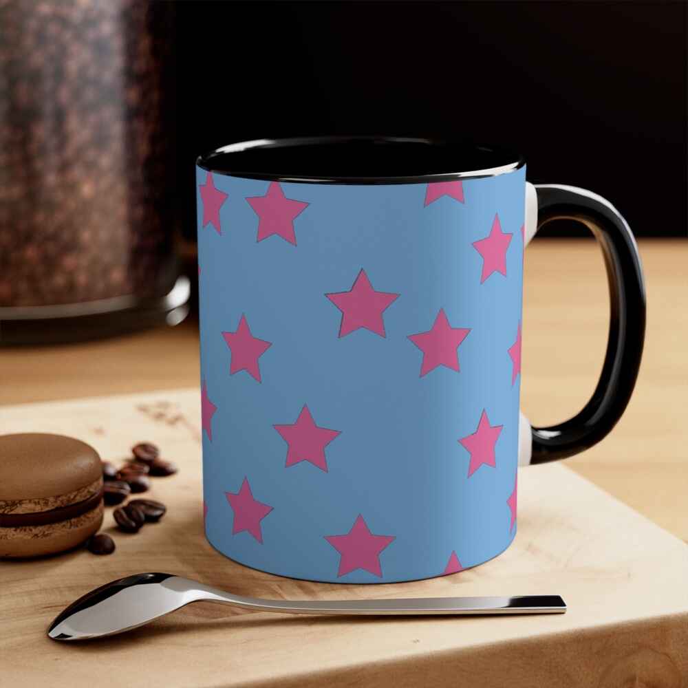 Johnny Joestar Pattern JoJo's Bizarre Adventure Accent Coffee Mug