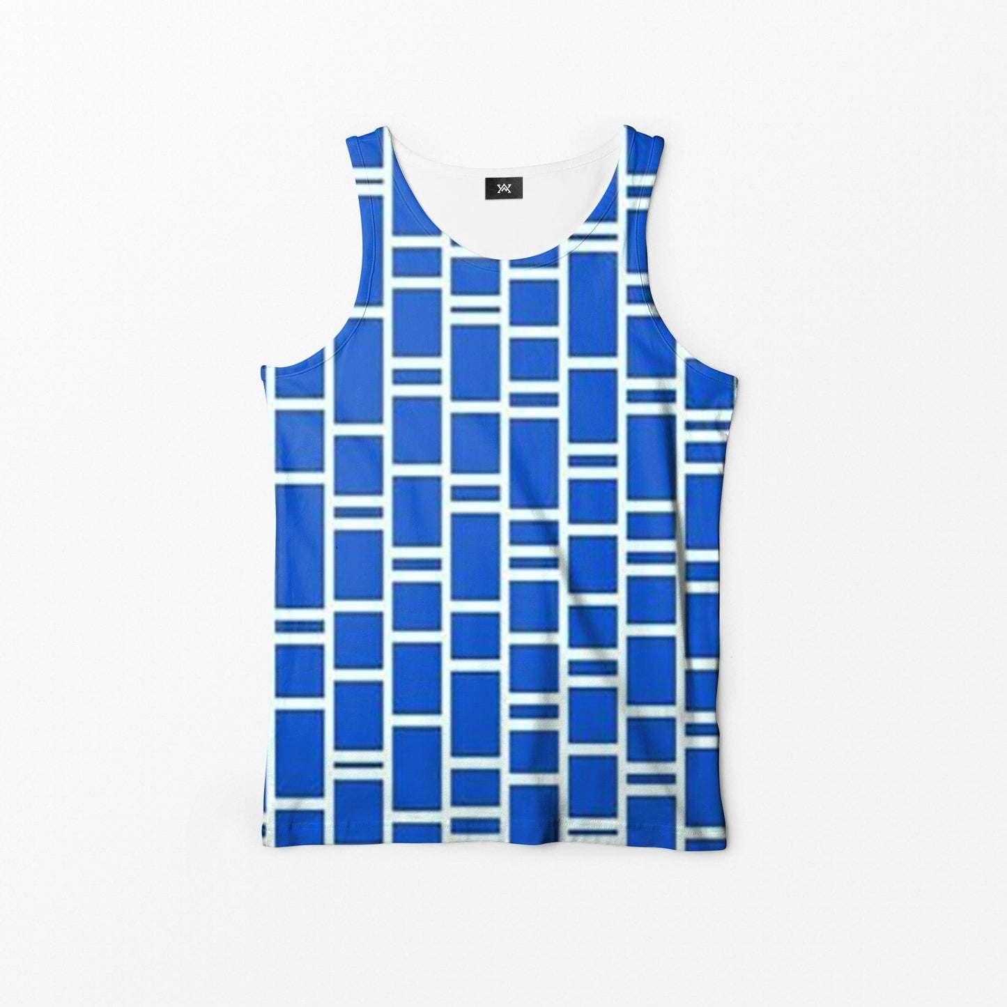 Jolyne JoJo Pattern Curved Hem Tank Top