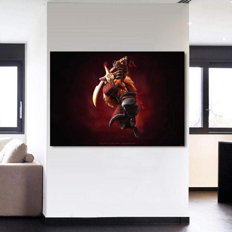 Juggernaut Canvas Black Fight Style