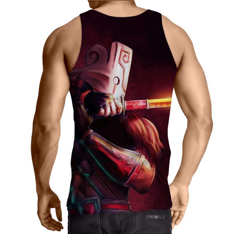 Juggernaut Cool Sword 3D Printed Juggernaut Tank Top