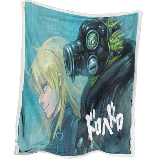 Dorohedoro Kaiman Nikaido Sleek Brushed Blanket